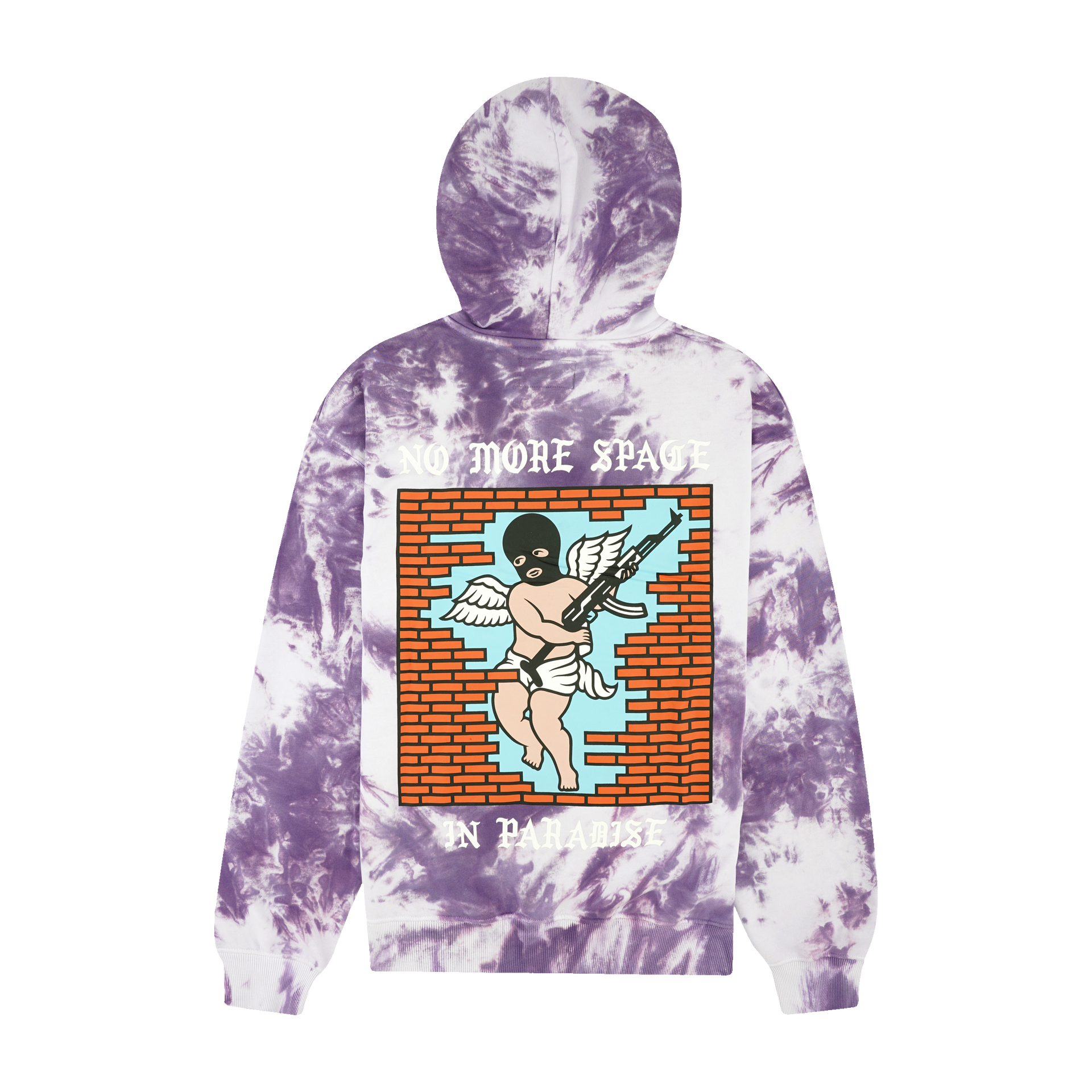 NO MORE SPACE TIE DYE HOODIE