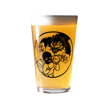 DOOMSDAY X OLD SQUARE BEER GLASS