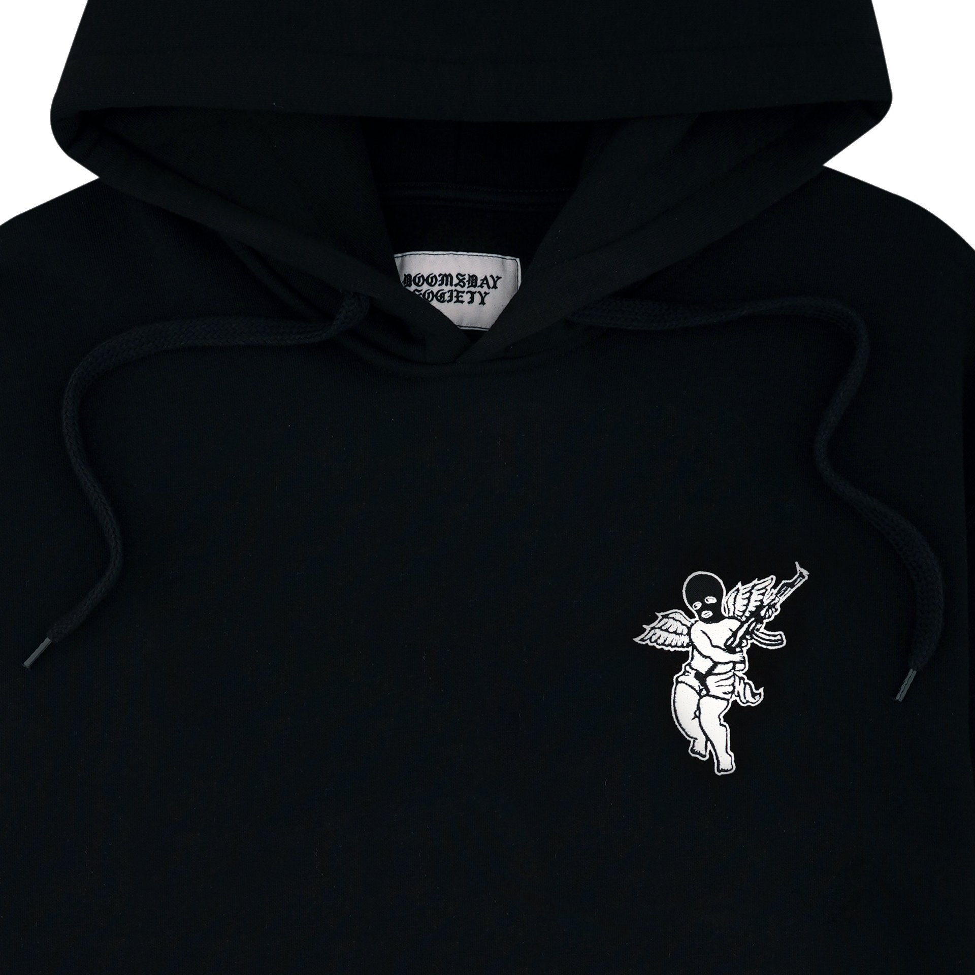 NO MORE SPACE EMBROIDERED HOODIE