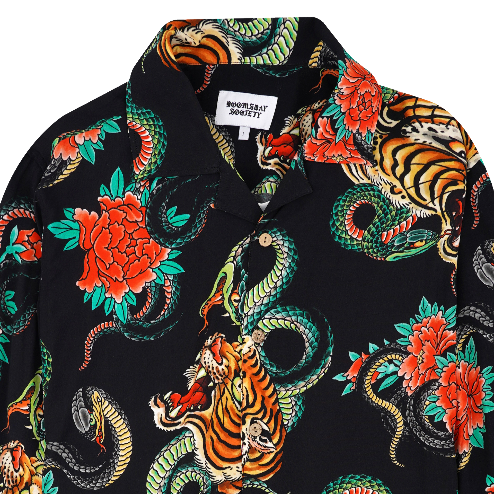 TIGERSNAKE LS RAYON SHIRT