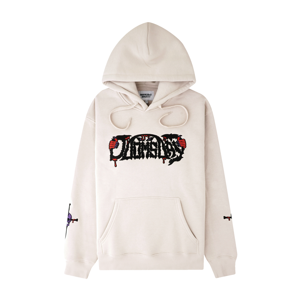 BLOODY EMBROIDERED HOODIE