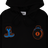 EIGHT BALL EMBROIDERED HOODIE